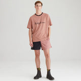 Ridgeline Mens Signature T Shirt #colour_dusky-pink