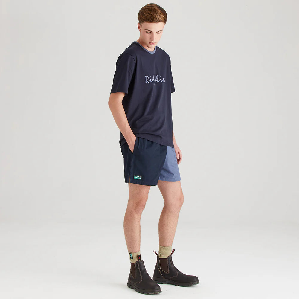 Ridgeline Mens Signature T Shirt #colour_navy