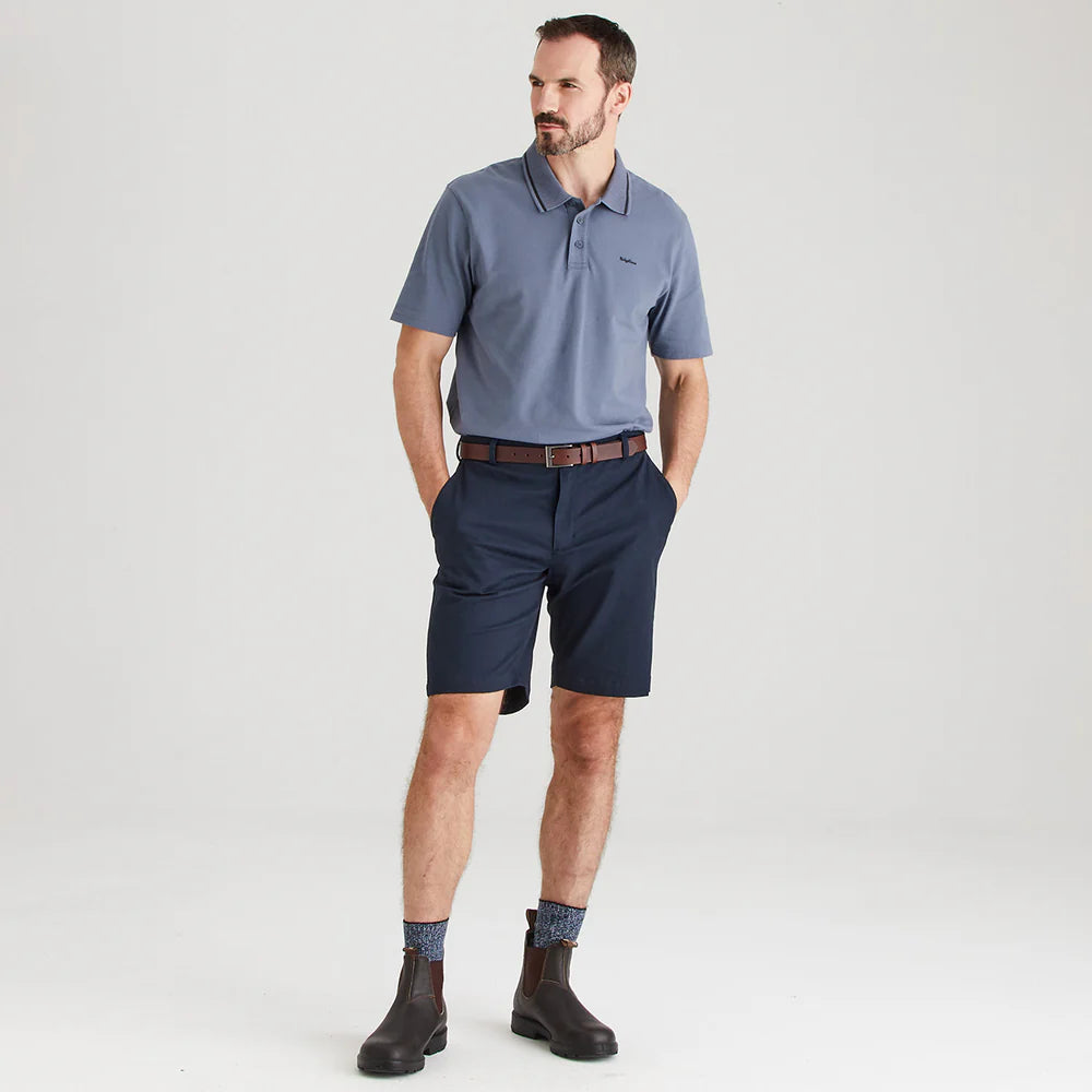 Ridgeline Mens Waxham Shorts #colour_navy