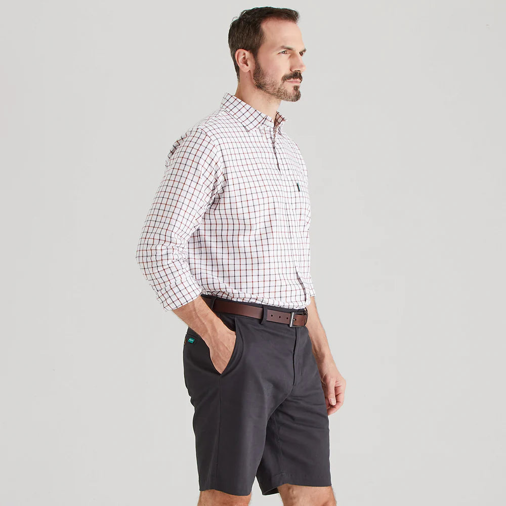 Ridgeline Mens Waxham Shorts #colour_shale