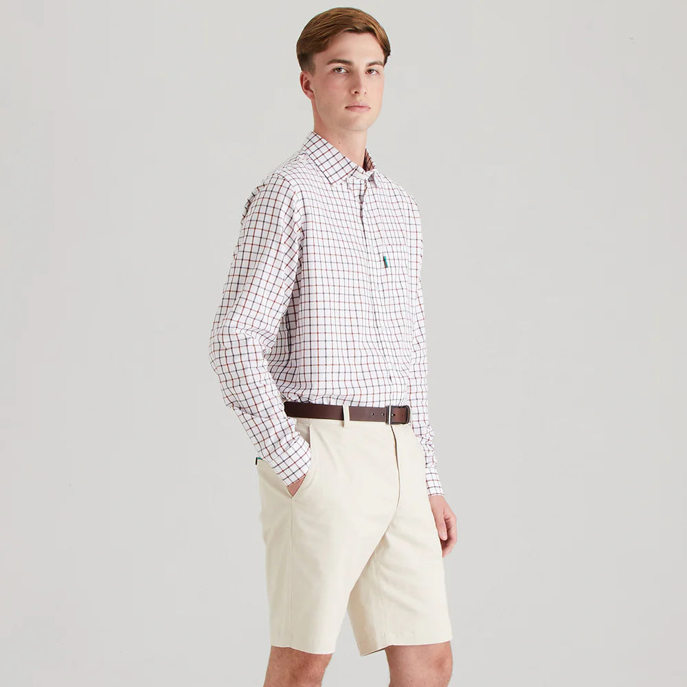 Ridgeline Mens Waxham Shorts #colour_stone