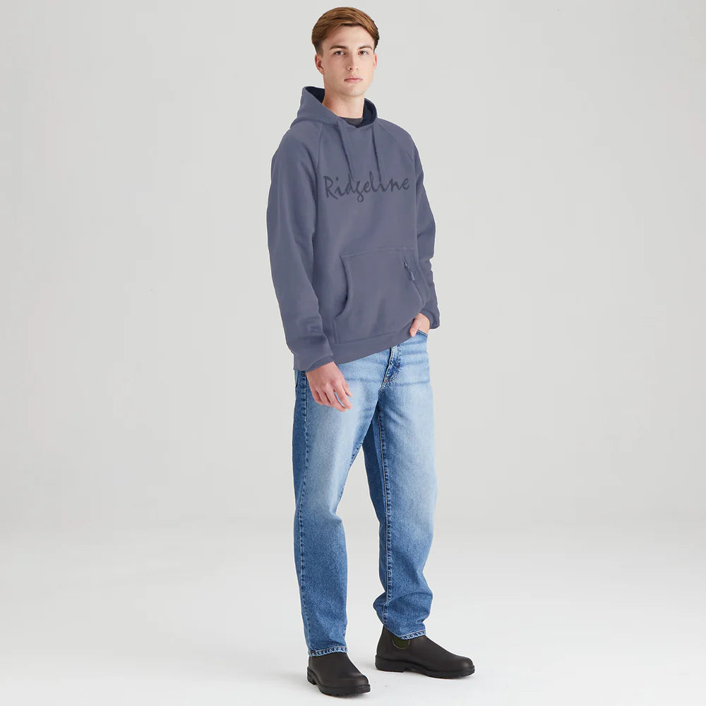 Ridgeline Mens Signature Hoodie #colour_storm