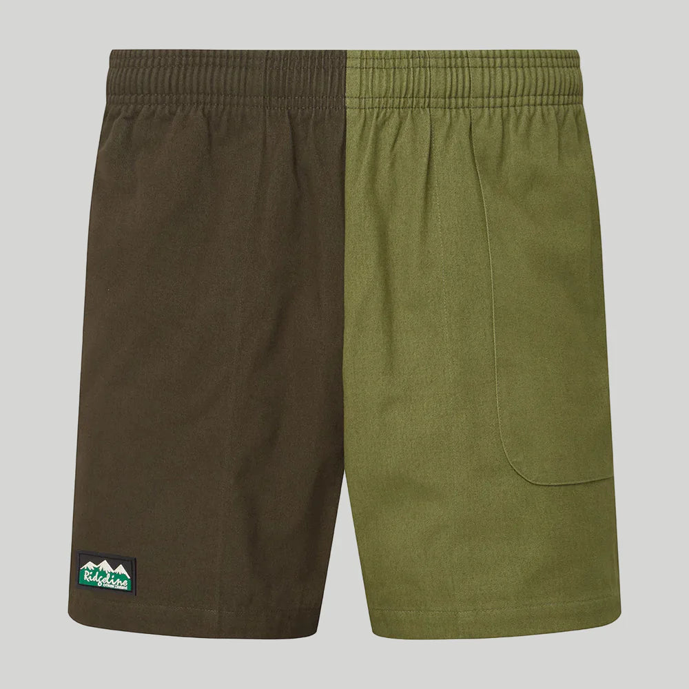 Ridgeline Hose Down Shorts #colour_deep-forest-fern-green