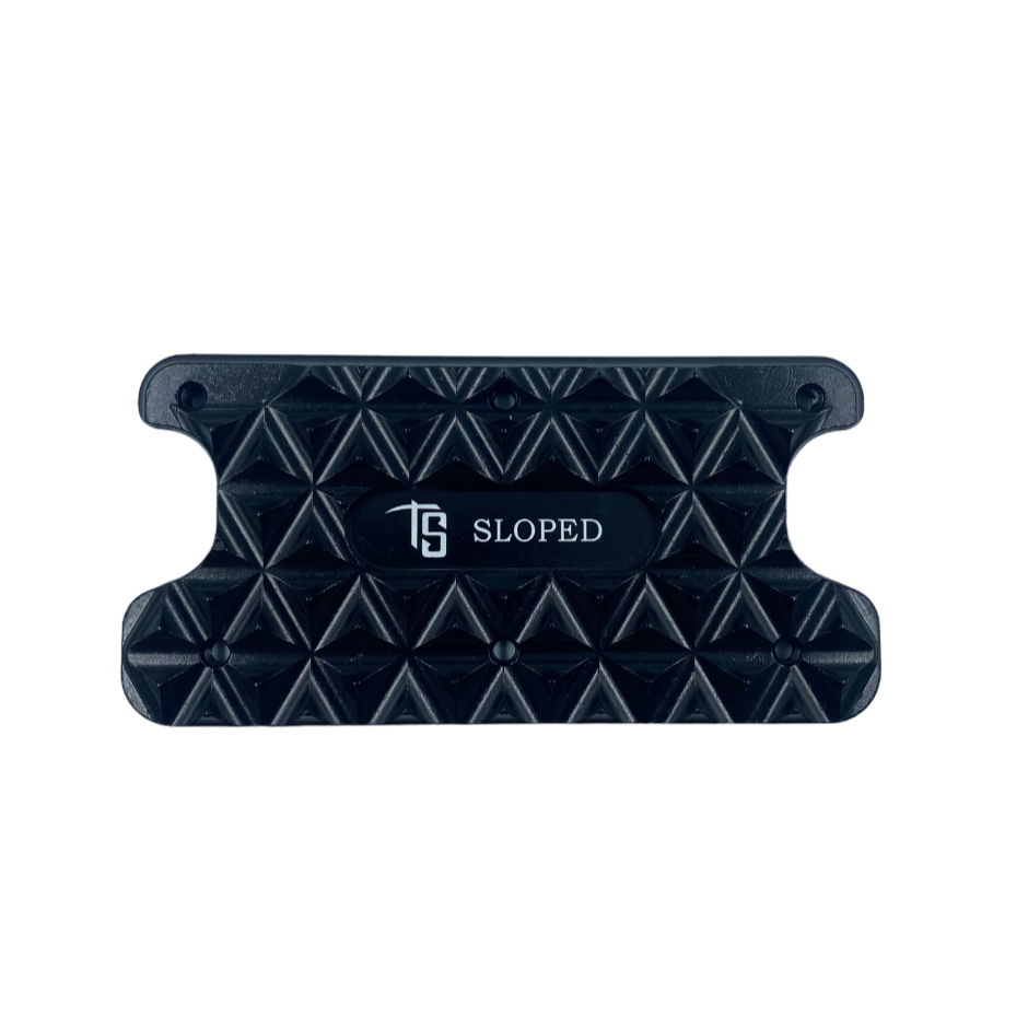 Tech Stirrups Pad Jumping & Cross-Country Sloped For Model Venice Sloped Evo, Venice Sloped M, Siena And Turin #colour_black