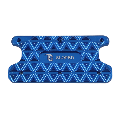 Tech Stirrups Pad Jumping & Cross-Country Sloped For Model Venice Sloped Evo, Venice Sloped M, Siena And Turin #colour_blue