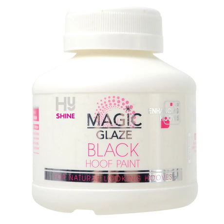 Magic Glaze Hoof Paint by Hy Equestrian #colour_black
