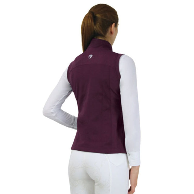 Gilet Hy Equestrian Synergy Sync Noir - Léger Et Rembourré - Taille Au Choix