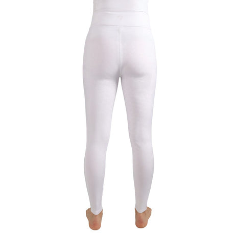 Hy Equestrian Children's Melton Riding Tights #colour_white