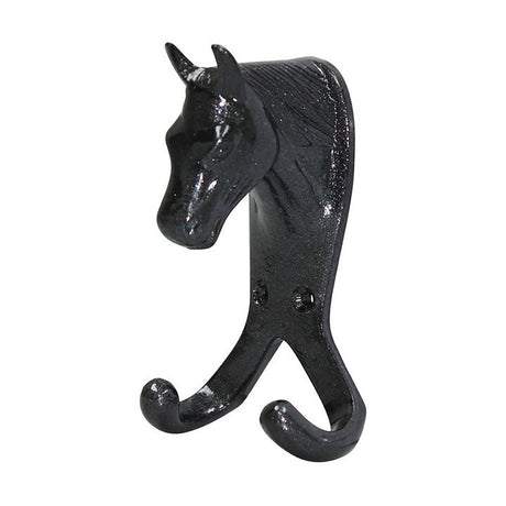 Perry Equestrian Horse Head Double Écurie/Crochet mural