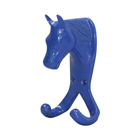 Perry Equestrian Horse Head Double Écurie/Crochet mural