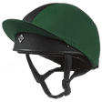 Charles Owen Pro II Vented Hat Silk #colour_bottle-green