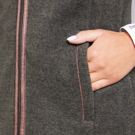 Toggi Regent Fleece Gilet #colour_forest-green