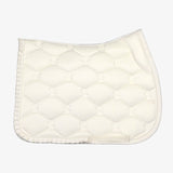 PS of Sweden Off White Ruffle Pearl Jump Saddle Pad
