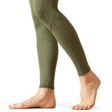 Ariat Women's Breathe Eos Half Grip Recycled Materials Tights #colour_beetle