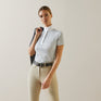 Ariat Women's Aptos Show Shirt #colour_pearl-grey-dot