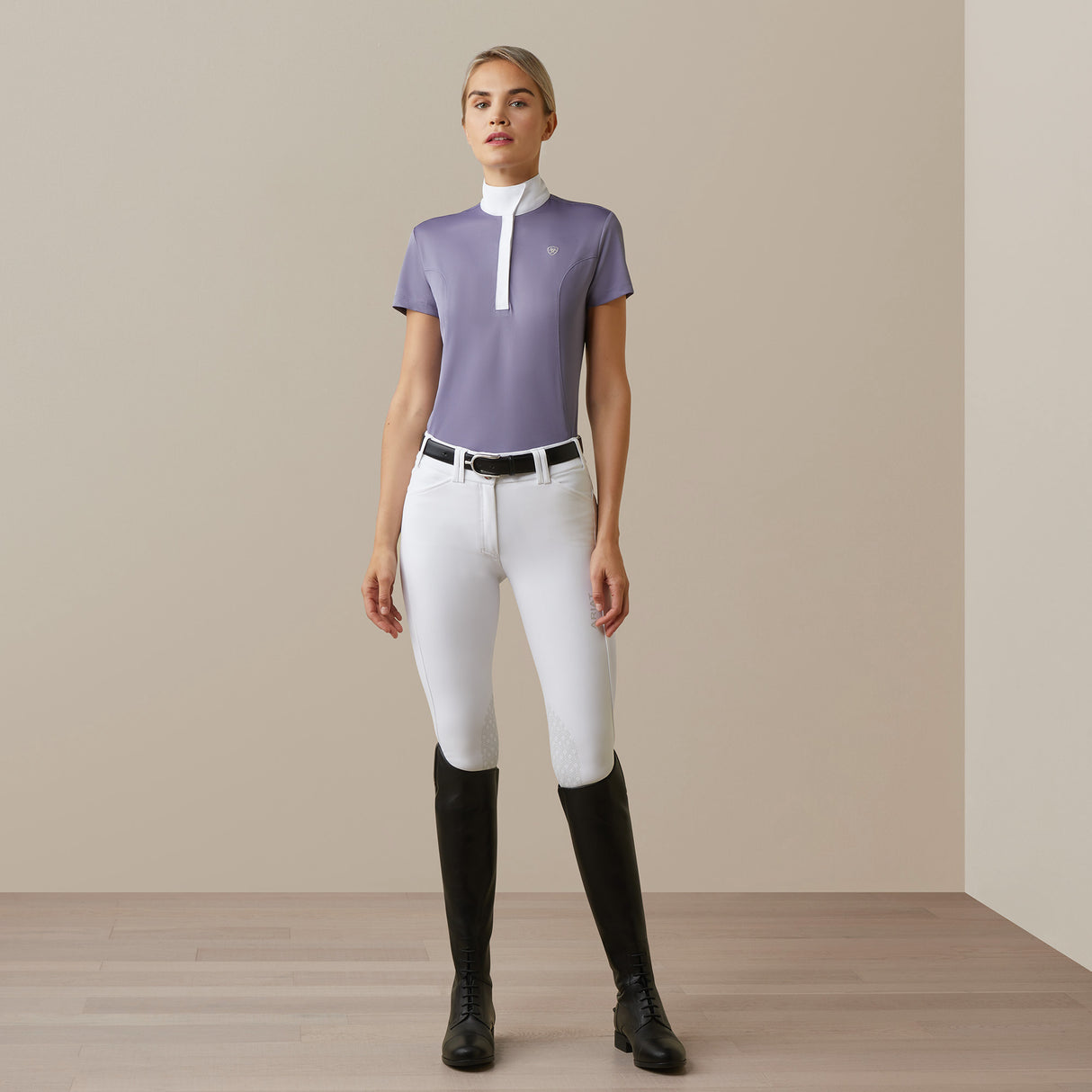 Ariat Women's Aptos Show Shirt #colour_dusky-granite