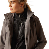 Ariat Women's Coastal Waterproof Jacket #colour_plum-grey