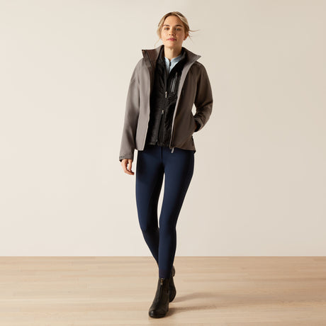 Ariat Women's Coastal Waterproof Jacket #colour_plum-grey
