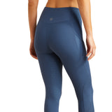 Ariat Women's Breathe Eos Half Grip Recycled Materials Tights #colour_dark-denim
