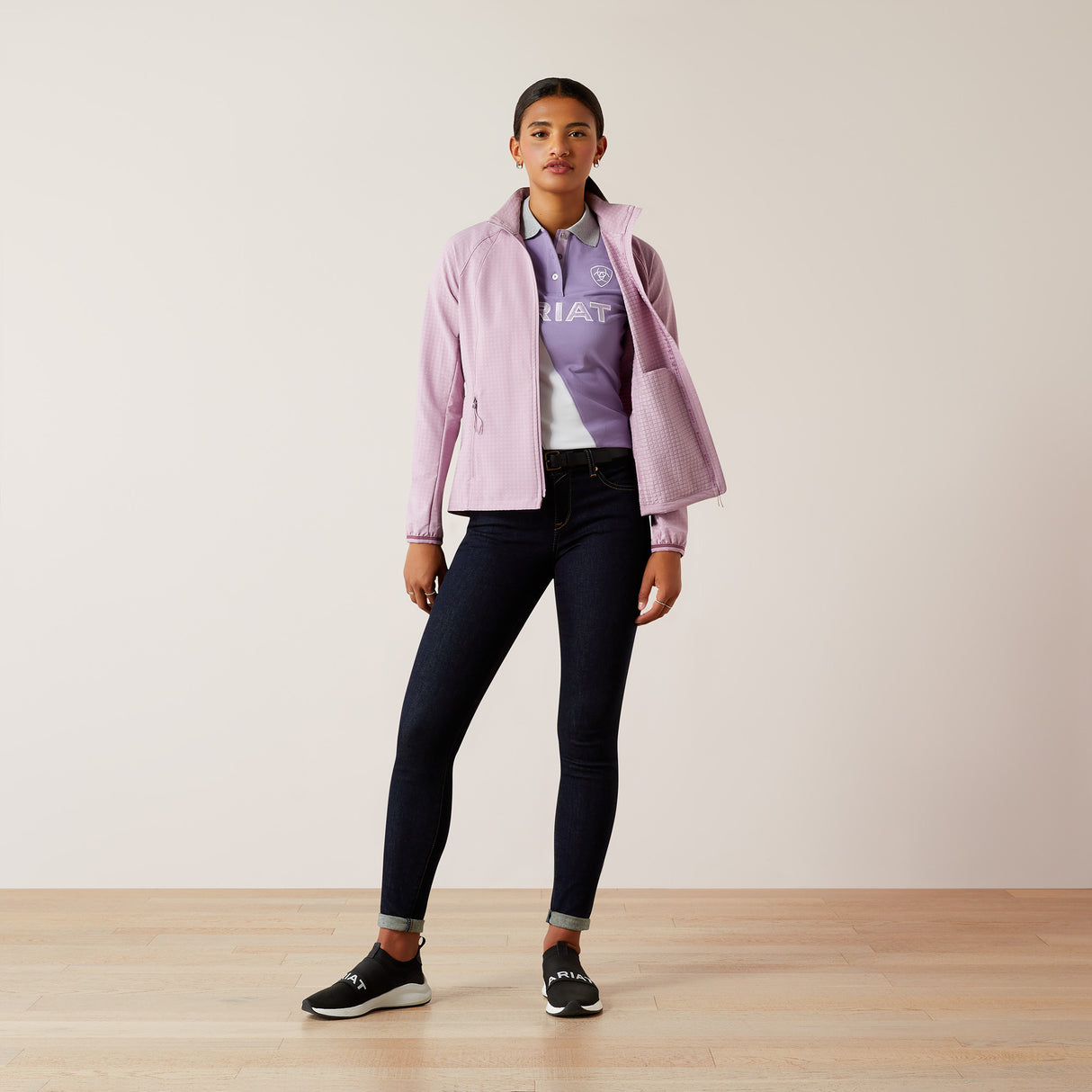 Ariat Women's Versa T Jacket #colour_lavender-mist