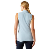 Ariat Women's Prix 3.0 Sleeveless Polo #colour_blue-bell