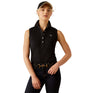 Ariat Women's Prix 3.0 Sleeveless Polo #colour_black