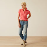 Ariat Women's Prix 3.0 Polo #colour_coral-paradise