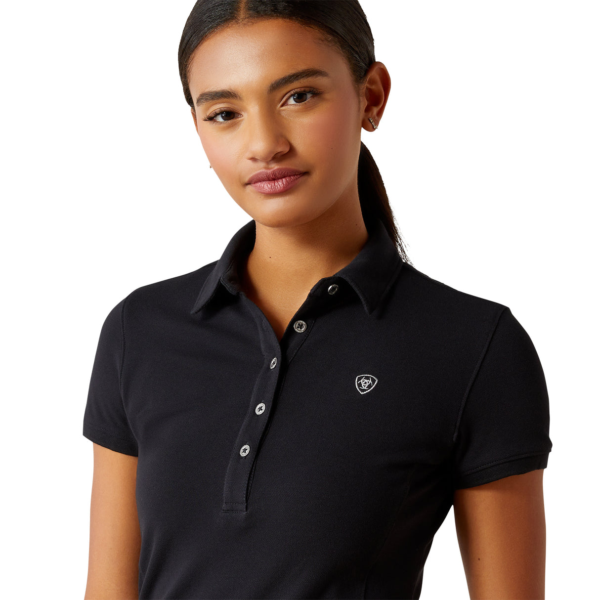 Ariat Women's Prix 3.0 Polo #colour_black