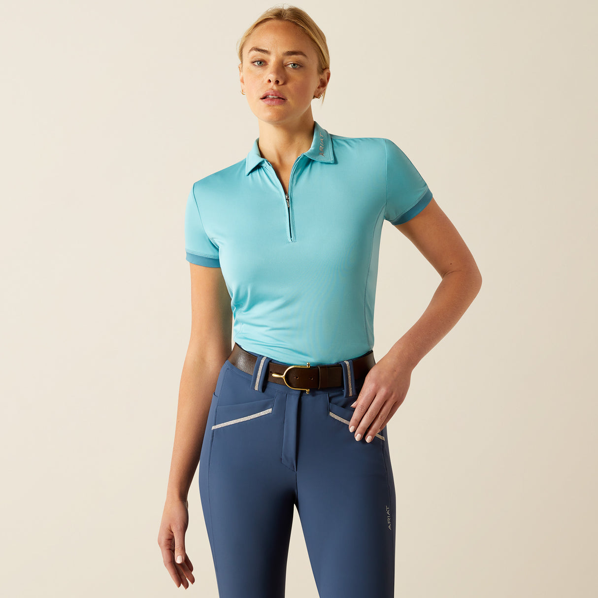 Ariat Women's Bandera 1/4 Zip Polo