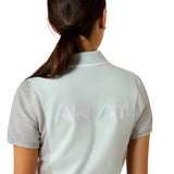 Ariat Women's Taryn Polo #colour_starlight-heather-grey