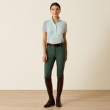 Ariat Women's Taryn Polo #colour_starlight-heather-grey