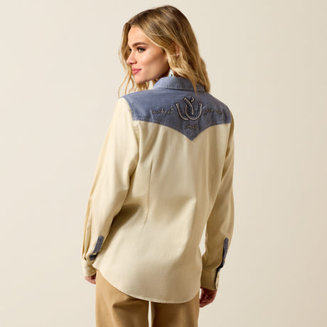 Ariat Women's Horseshoe Western Snap Shirt
