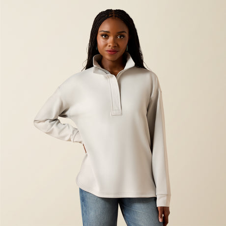 Ariat Women's Breeze Logo 1/2 Zip Sweatshirt