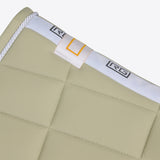 Rider's Gene Jersey Jump Saddle Pad with Trim #colour_moss-gray