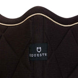 Equestro Pony Jumping Saddle Pad In Cotton With Trimmings