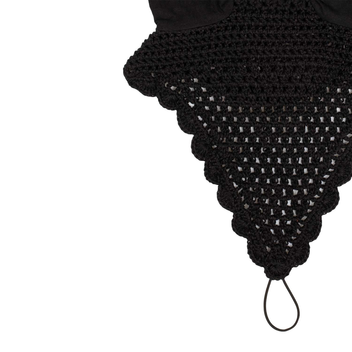 Equestro Cotton Fly Veil With Noseband Attachment