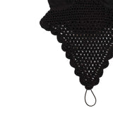 Equestro Cotton Fly Veil With Noseband Attachment