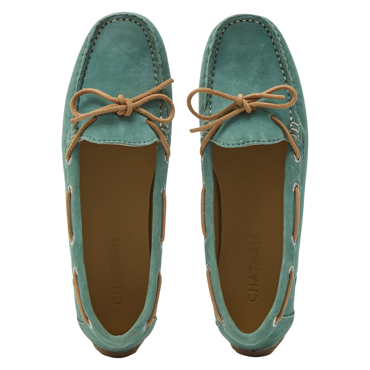 Chatham Lustleigh Driving Moccasin #colour_teal