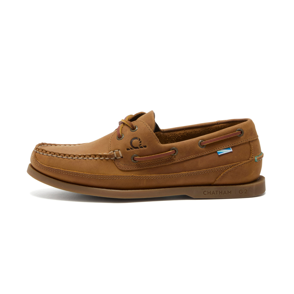 Chatham Kayak II G2 Leather Boat Shoes #colour_walnut