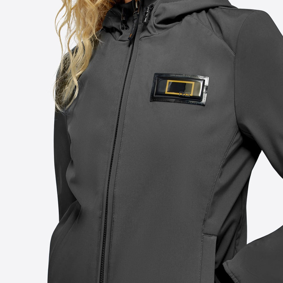 Rider's Gene Women's Softshell Jacket #coliur_black