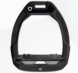 Flex-On Safe-On Inclined Ultra Grip Steigbügel – Schwarz/Schwarz/Grau