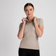 Mochara Short Sleeve Recycled Base Layer #colour_taupe