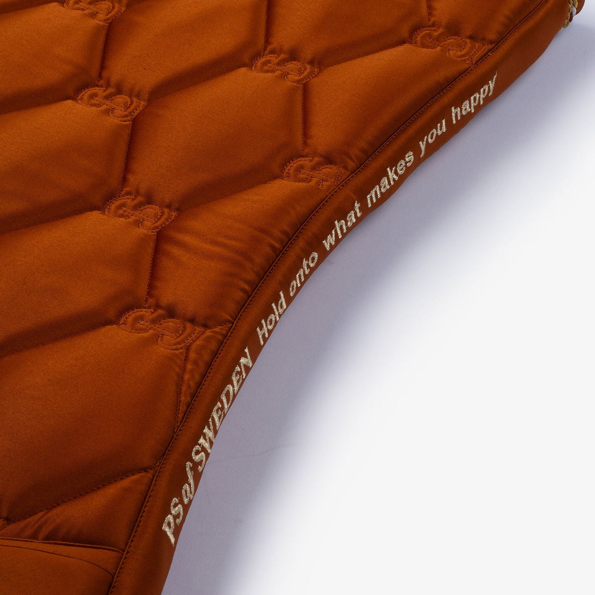 PS of Sweden Rust Brown Signature Jump Saddle Pad