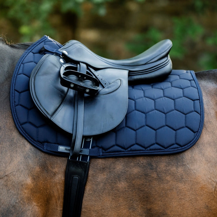 Horseware Ireland Ionic Close Contact Saddle Pad #colour_navy