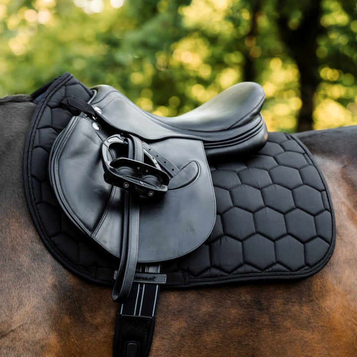 Horseware Ireland Ionic Close Contact Saddle Pad #colour_black