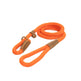 Ruff & Tumble Slim Slip Dog Lead #colour_tangerine