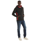 Uneek Two Tone Hooded Sweatshirt