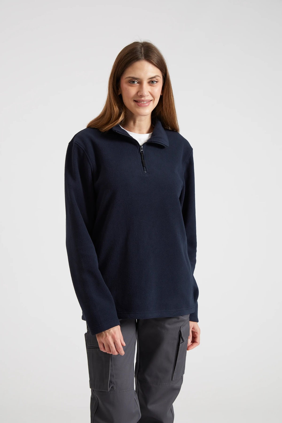 Uneek 170GSM Lightweight QuarterZip Microfleece Jacket