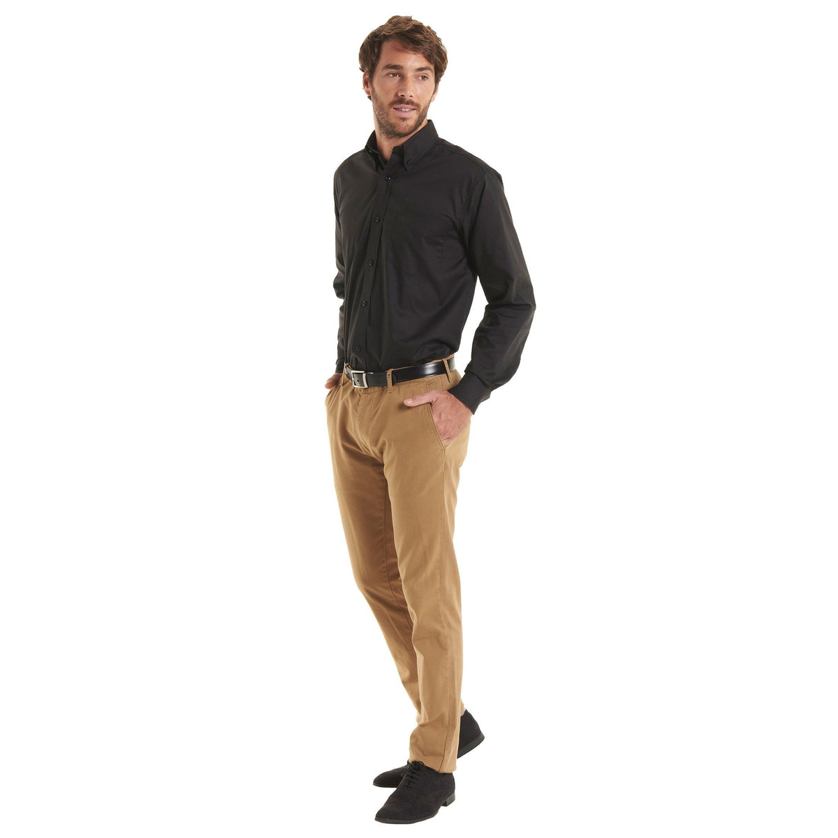 Uneek UC701 Mens Pinpoint Oxford Full Sleeve Shirt