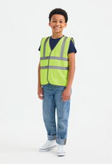 Uneek Childrens Hi-Viz Waist Coat